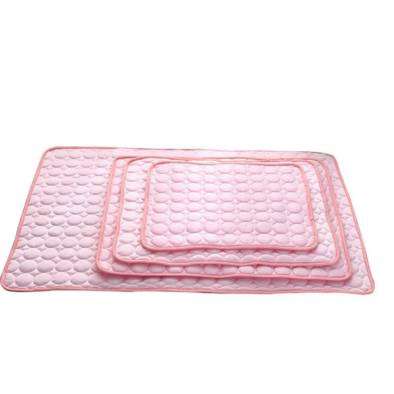 Ultimate Cooling Comfort: Pet Dog & Cat Ice Silk Nest Pad for Summer Relief