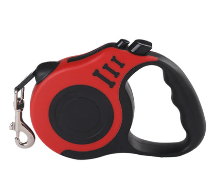 16.5FT Automatic Retractable Dog Leash - Hands-Free Walking Lead with Pet Collar - Free Shipping in the US