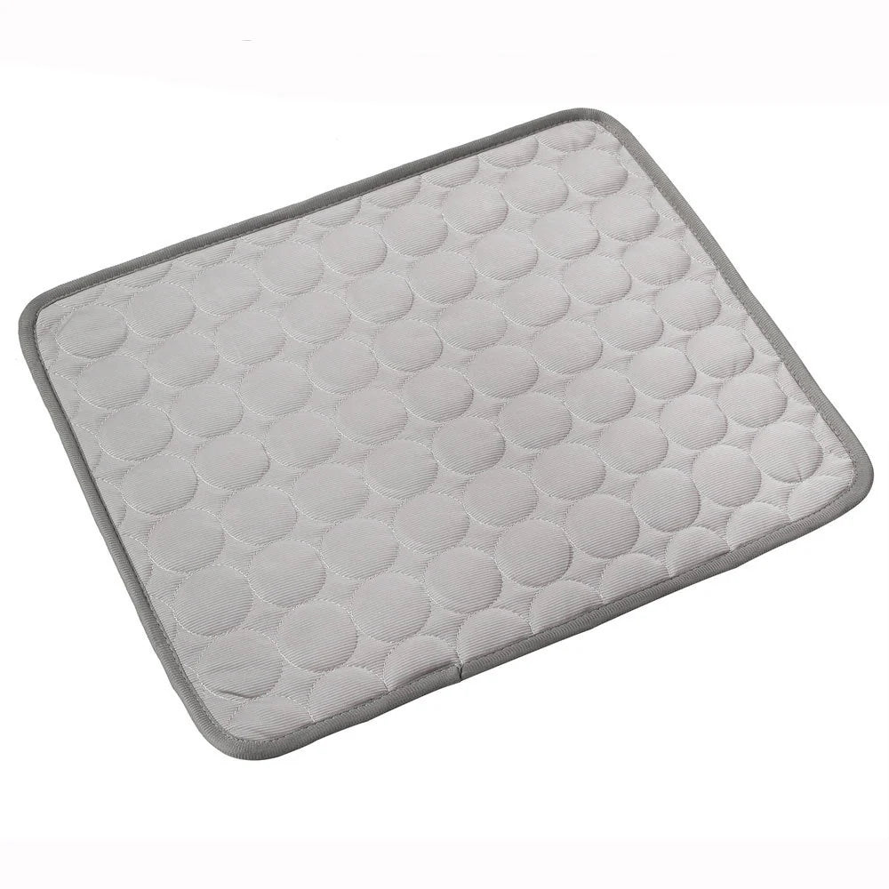 Ultimate Cooling Comfort: Pet Dog & Cat Ice Silk Nest Pad for Summer Relief