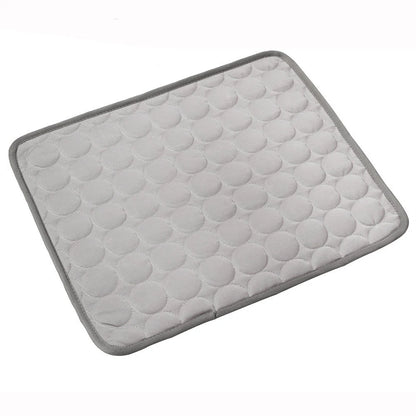 Ultimate Cooling Comfort: Pet Dog & Cat Ice Silk Nest Pad for Summer Relief