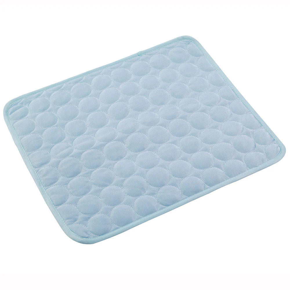 Ultimate Cooling Comfort: Pet Dog & Cat Ice Silk Nest Pad for Summer Relief