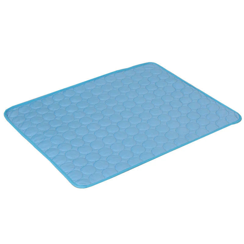 Ultimate Cooling Comfort: Pet Dog & Cat Ice Silk Nest Pad for Summer Relief