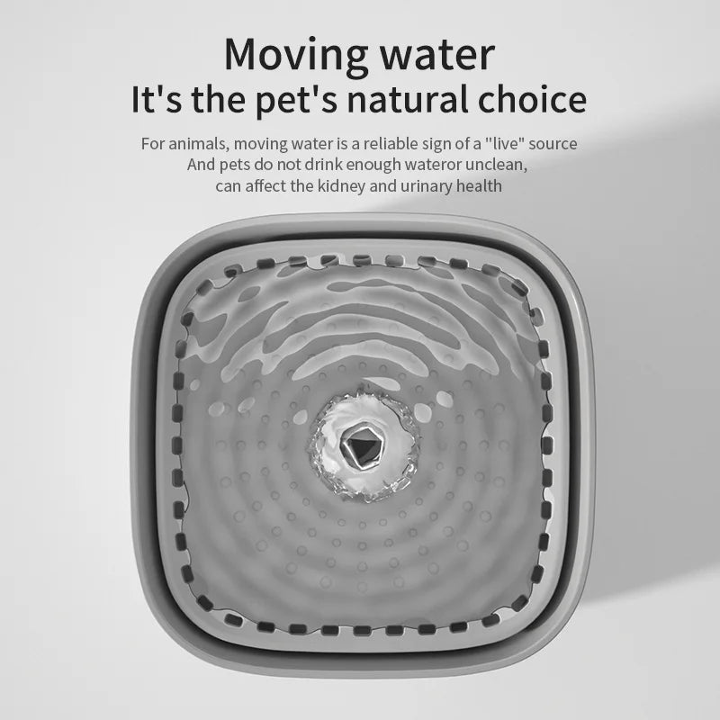 3L Automatic Cat Water Fountain - Large Capacity USB Electric Filtered Water Dispenser for Cats