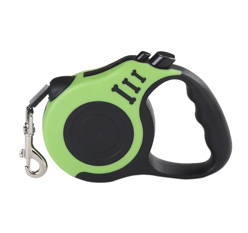 16.5FT Automatic Retractable Dog Leash - Hands-Free Walking Lead with Pet Collar - Free Shipping in the US