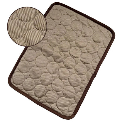 Ultimate Cooling Comfort: Pet Dog & Cat Ice Silk Nest Pad for Summer Relief